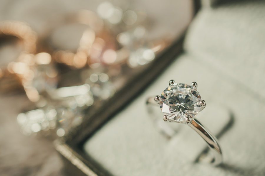 Jewelry Insurance - Diamond Ring in a Box